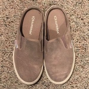 Superga tan sneaker size 36